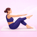 Asian Pilates: Workout at Home app icon