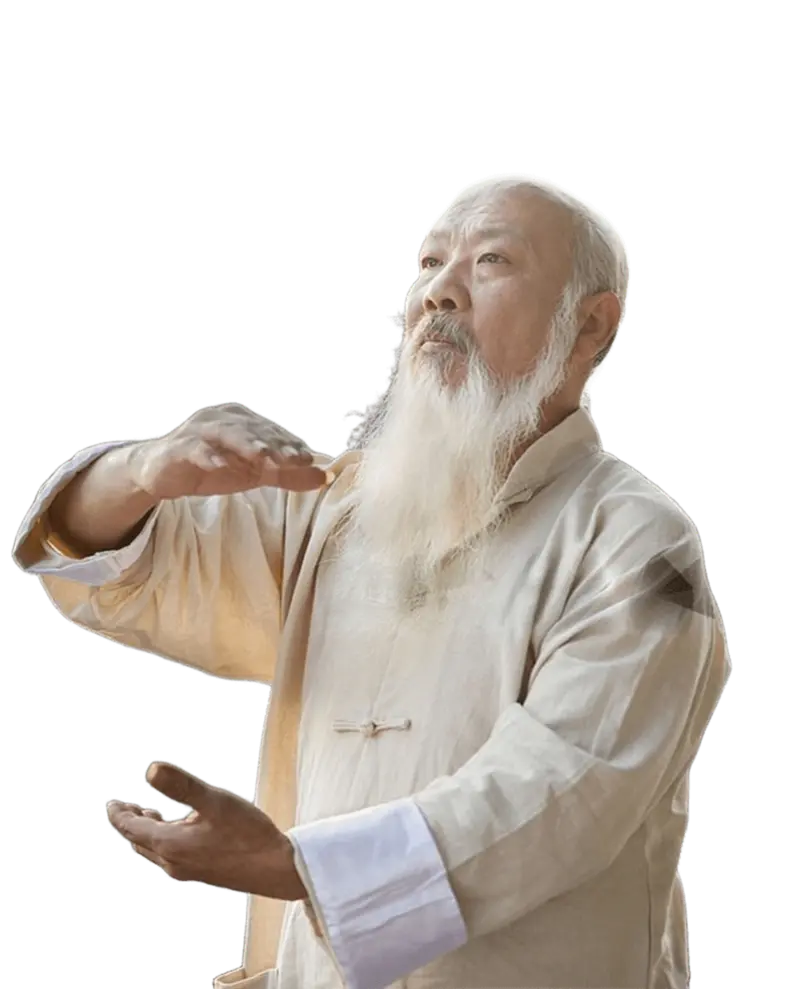 People practicing gentle movement in a bright studio